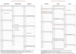 Heye Terminkalender*Tages-Kalenderbuch A6, schwarz 2026