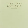 riva Verlag Notizbücher & -Blöcke-»Take your own time« Tagebuch