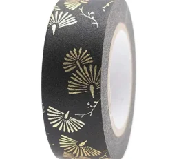 RICO-Design tap Klebstoff & Klebebänder-Tape, Jardin Japoais, Farn