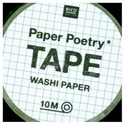 RICO-Design tap Klebstoff & Klebebänder*Tape, Punkte, Grau/Gold