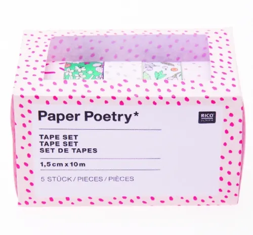 Tape Set Hygge, Flowers*RICO-Design tap Discount