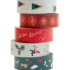 RICO-Design tap Klebstoff & Klebebänder*Tape Set, Jolly Christmas, Classic