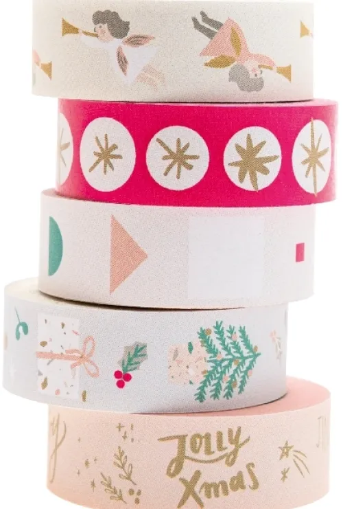 Tape Set, Jolly Christmas, Pastell*RICO-Design tap Hot