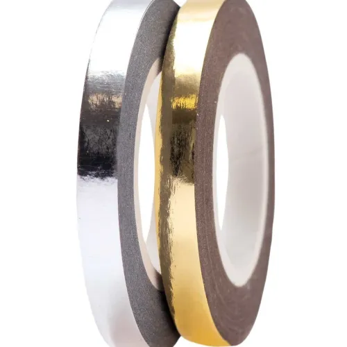 Tapes Schmal, Silber/Gold FSC Mix*RICO-Design tap Best