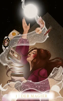 Tarot-Kartenset: Seelenreise Mini-Tarot*Edition Michael Fischer New