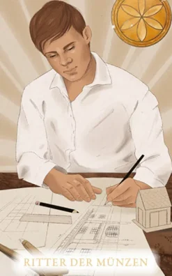 Tarot-Kartenset: Seelenreise Mini-Tarot*Edition Michael Fischer New