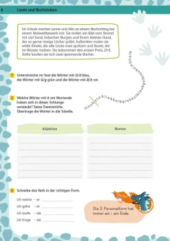 Team Drachenstark: Das großes Trainingsbuch Deutsch 3. Klasse*Klett Lerntraining Best