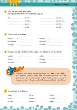 Team Drachenstark: Das großes Trainingsbuch Deutsch 3. Klasse*Klett Lerntraining Best