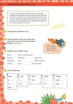 Team Drachenstark: Das großes Trainingsbuch Deutsch 3. Klasse*Klett Lerntraining Best