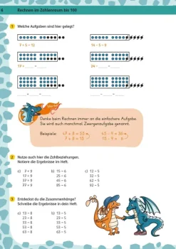 Klett Lerntraining Grundschule·Mathematik*Team Drachenstark: Das großes Trainingsbuch Mathe 3. Klasse