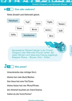 Klett Lerntraining Quali Trainer·Grundschule|Grundschule·Deutsch-Team Drachenstark: Kurztests Deutsch 1./2. Klasse