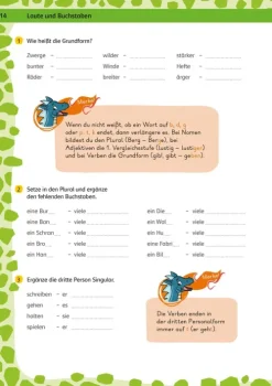 Team Drachenstark: Topfit in Klasse 4*Klett Lerntraining Hot