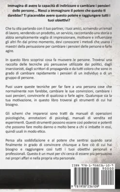 EDITORIAL HEXAGONUM LLC Italienische Bücher-Tecniche proibite di persuasione, manipolazione e influenza utilizzando schemi di linguaggio e tecniche di PNL (2° Edizione)