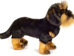 Teddy-Hermann Puppen & Stofftiere-- Rauhaardackel stehend, 28 cm