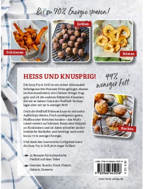 Tefal: Heißluftfritteuse Easy Fry & Grill Kochbuch und Rezeptbuch*Heel Verlag GmbH Best