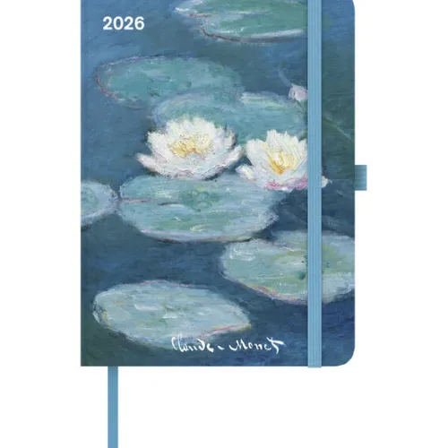 teNeues - ArtDiary Claude Monet 2026 - Buchkalender 16x22 cm | ArtDiary Wochenkalender im Impressionismus-Design für Monet-Fans & Kunstliebhaber*teNeues Calendars & Stationery GmbH & Co. KG Discount