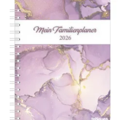 teNeues - Familienplaner-Buch Glamour 2026 - Familienkalender mit 5 Spalten, 18x23 cm | Praktischer Wochenkalender für Familienorganisation*teNeues Calendars & Stationery GmbH & Co. KG Online