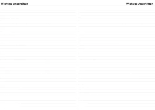 Terminer A5, Struktur rot 2026*Heye Hot