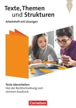 Cornelsen Verlag GmbH Nach Schulform·Gymnasium-Texte, Themen und Strukturen - Zu allen Ausgaben 2024 - Texte überarbeiten: Von der Rechtschreibung zum sicheren Ausdruck - Arbeitsheft mit Lösungen
