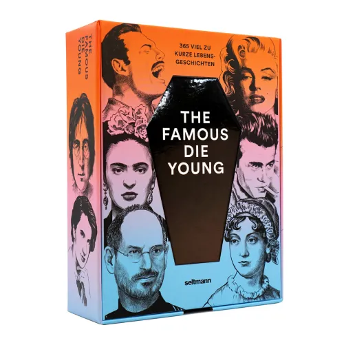 Seltmann Publishers GmbH Geburtstagskalender-The Famous Die Young