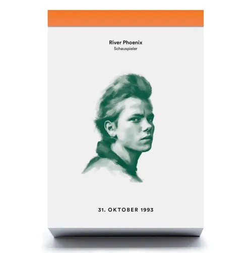 Seltmann Publishers GmbH Geburtstagskalender-The Famous Die Young