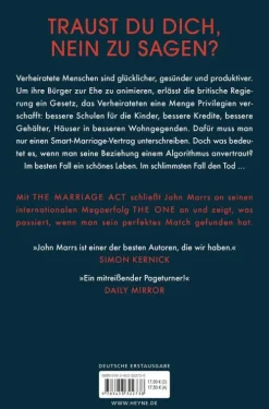 The Marriage Act - Bis der Tod euch scheidet*Heyne Taschenbuch Best
