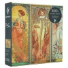 The Seasons (1900) 1000 Piece Jigsaw Puzzle, Mucha by (Mucha Collection)*Paperblanks Hot