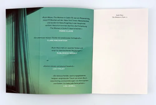 The Woman in Suite 11*dtv Verlagsgesellschaft Clearance