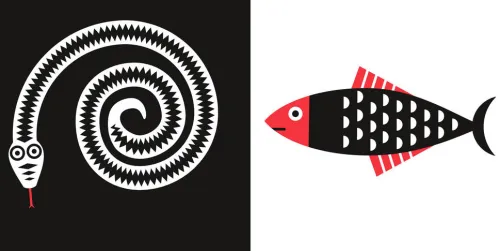 White Star Verlag 0-3 Jahre*Tiere schwarz-weiß-rot (Baby Montessori)