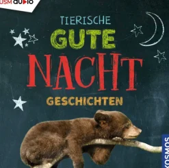United Soft Media (USM) Kinder- & Jugendbücher·Kinderbeschäftigung*Tierische Gute-Nacht-Geschichten,1 Audio-CD