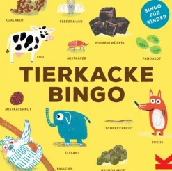 Laurence King Verlag GmbH Familien- & Gesellschaftsspiele*Tierkacke-Bingo