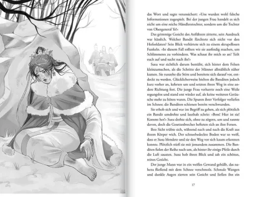 Bramble Hardcover Chinesischer Manga - Manhua*Till the End of the Moon 1