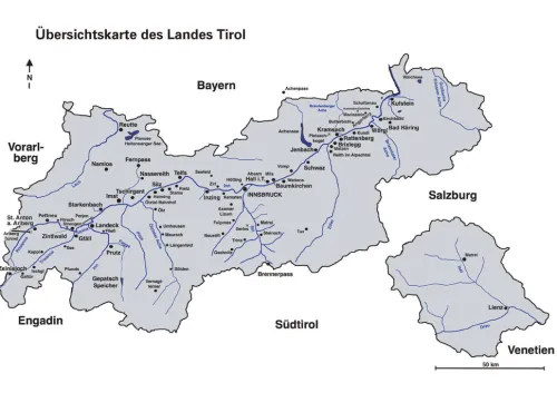 Pfeil, Dr. Friedrich Geowissenschaft*Tirols bewegte Berge