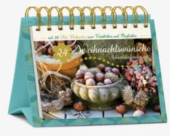 Tisch-Adventskalender "24 Weihnachtswünsche"*Korsch Verlag GmbH