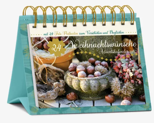Tisch-Adventskalender "24 Weihnachtswünsche"*Korsch Verlag GmbH