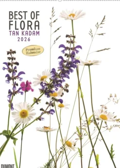 Titel DUMONT Best of Flora 2026 - Blumen-Kalender 50 x 70 cm, Foto-Poster im Großformat von Tan Kadam für Kunst- & Pflanzenliebhaber*DuMont Kalenderverlag Discount