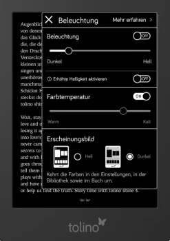 LONGSHINE TECHNOLOGIE GMBH Ereader*tolino shine 4