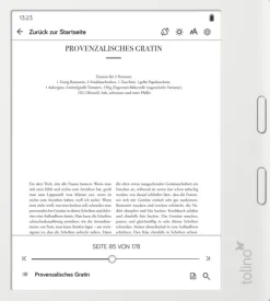 tolino vision color - Weiß*LONGSHINE TECHNOLOGIE GMBH. Discount