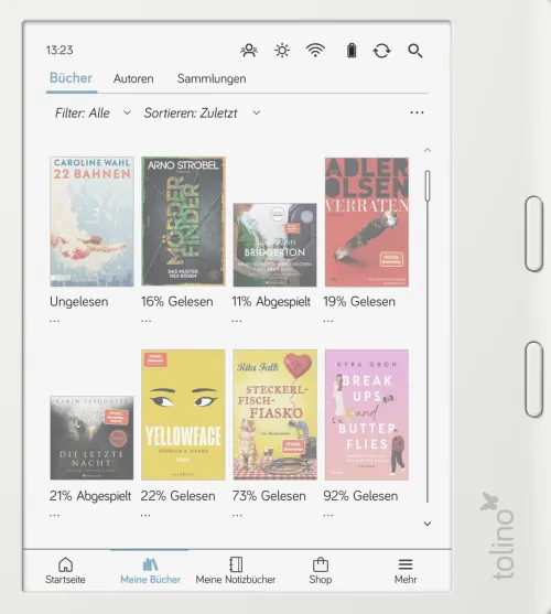 tolino vision color - Weiß*LONGSHINE TECHNOLOGIE GMBH. Discount