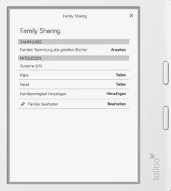 tolino vision color - Weiß*LONGSHINE TECHNOLOGIE GMBH. Discount