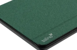 Telco accessories Gecko Zubehör·Zubehör Tolino Vision Color-tolino vision Slimfit Premium Cover green weave round edge