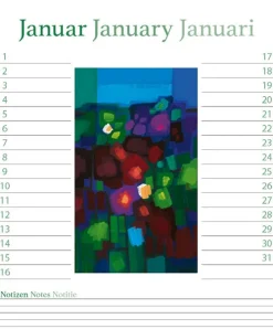 Ton Schulten Flowers Birthday Calendar*Neumann Verlage GmbH & Co Clearance