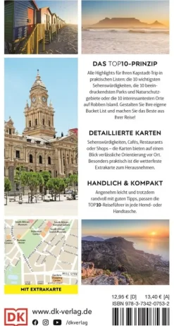 Dorling Kindersley Reise Wandern & Radfahren-TOP10 Reiseführer Kapstadt