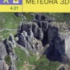 Anavasi Editions Griechische Bücher*Topografische Bergwanderkarte 4.21. Meteora 3D 1:10 000
