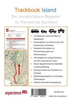 experience GmbH Karten & Atlanten*Trackbook Island 5. Auflage