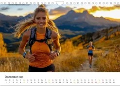 Trailrunning Power (Wandkalender 2025 DIN A4 quer), Monatskalender*Calvendo Sale
