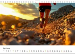 Trailrunning Power (Wandkalender 2025 DIN A4 quer), Monatskalender*Calvendo Sale