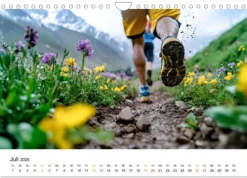 Trailrunning Power (Wandkalender 2025 DIN A4 quer), Monatskalender*Calvendo Sale