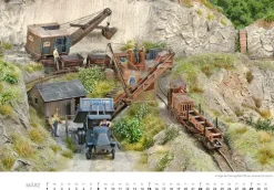 Heel Verlag GmbH Wandkalender*Traumanlagen von Modellbahnprofis Kalender 2026