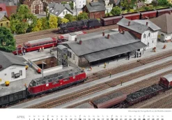 Heel Verlag GmbH Wandkalender*Traumanlagen von Modellbahnprofis Kalender 2026